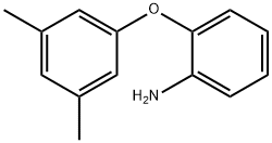 2-(3,5-二甲基苯氧基)苯胺 结构式