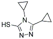 二环丙基-4H-1,2,4-三唑-3-硫醇 结构式