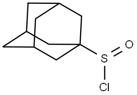 ADAMANTANE-1-SULFINYL CHLORIDE 结构式