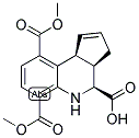 (3AR,4S,9BS)-6,9-BIS(METHOXYCARBONYL)-3A,4,5,9B-TETRAHYDRO-3H-CYCLOPENTA[C]QUINOLINE-4-CARBOXYLIC ACID 结构式