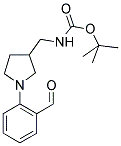[1-(2-FORMYL-PHENYL)-PYRROLIDIN-3-YLMETHYL]-CARBAMIC ACID TERT-BUTYL ESTER 结构式