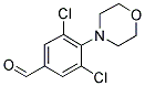 3,5-DICHLORO-4-MORPHOLIN-4-YL-BENZALDEHYDE 结构式