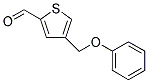 4-(PHENOXYMETHYL)-2-THIOPHENECARBALDEHYDE 结构式