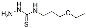 N-(3-ETHOXYPROPYL)HYDRAZINECARBOTHIOAMIDE 结构式