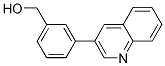 [3-(3-QUINOLINYL)PHENYL]METHANOL 结构式