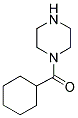 1-(CYCLOHEXYLCARBONYL)PIPERAZINE 结构式