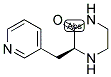 (S)-3-PYRIDIN-3-YLMETHYL-PIPERAZIN-2-ONE 结构式