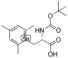 (S)-2-TERT-BUTOXYCARBONYLAMINO-3-(2,4,6-TRIMETHYL-PHENYL)-PROPIONIC ACID 结构式