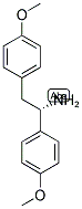 (S)-1,2-BIS(4-METHOXYPHENYL)ETHANAMINE 结构式