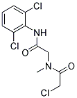 2-CHLORO-N-[2-[(2,6-DICHLOROPHENYL)AMINO]-2-OXOETHYL]-N-METHYLACETAMIDE 结构式