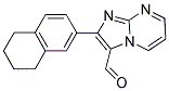 2-(5,6,7,8-TETRAHYDRO-2-NAPHTHALENYL)IMIDAZO[1,2-A]PYRIMIDINE-3-CARBALDEHYDE 结构式