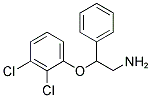 2-(2,3-DICHLORO-PHENOXY)-2-PHENYL-ETHYLAMINE 结构式
