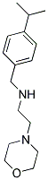 N-(4-ISOPROPYLBENZYL)-2-MORPHOLIN-4-YLETHANAMINE 结构式