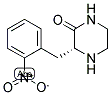 (R)-3-(2-NITRO-BENZYL)-PIPERAZIN-2-ONE 结构式