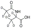 N-ACETYL-D3-DL-ALANINE-2,3,3,3-D4 结构式