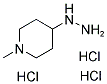 4-Hydrazino-1-methylpiperidinetrihydrochloride 结构式