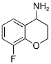 8-FLUORO-CHROMAN-4-YLAMINE 结构式