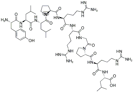 TYR-LEU-LEU-PRO-ARG-ARG-GLY-PRO-ARG-LEU: YLLPRRGPRL 结构式