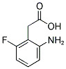 2-AMINO-6-FLUOROBENZOACETIC ACID 结构式