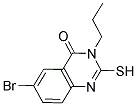 6-Bromo-2-mercapto-3-propylquinazolin-4(3H)-one 结构式