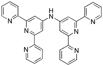 4',4'-BIS(2,2':6',2''-TERPYRIDYL)AMINE 结构式