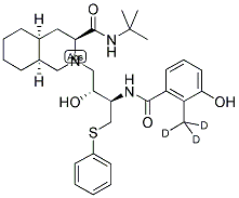 奈非那韦D3 结构式