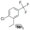 (R)-1-(2-CHLORO-5-(TRIFLUOROMETHYL)PHENYL)ETHANAMINE 结构式