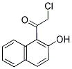 2-CHLORO-1-(2-HYDROXY-1-NAPHTHYL)ETHANONE 结构式