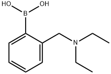 2-((DIETHYLAMINO)METHYL)PHENYLBORONIC ACID 结构式