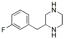 2-(3-Fluoro-benzyl)-piperazine 结构式
