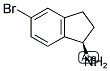 (R)-5-BROMO-2,3-DIHYDRO-1H-INDEN-1-AMINE 结构式