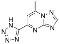 7-METHYL-5-(1H-TETRAZOL-5-YL)[1,2,4]TRIAZOLO[1,5-A]PYRIMIDINE 结构式