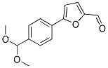 5-(4-DIMETHOXYMETHYL-PHENYL)-FURAN-2-CARBALDEHYDE 结构式