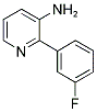 2-(3-FLUORO-PHENYL)-PYRIDIN-3-YLAMINE 结构式