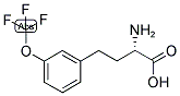 (S)-2-AMINO-4-(3-TRIFLUOROMETHOXY-PHENYL)-BUTYRIC ACID 结构式