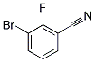 3-溴-2-氟苯甲腈 结构式