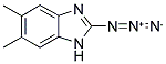 2-AZIDO-5,6-DIMETHYL-1H-BENZOIMIDAZOLE 结构式