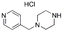 1-(PYRIDIN-4-YLMETHYL)PIPERAZINEHYDROCHLORIDE 结构式