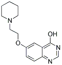 6-(2-PIPERIDIN-1-YL-ETHOXY)-QUINAZOLIN-4-OL 结构式