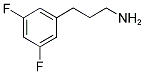 3-(3,5-DIFLUORO-PHENYL)-PROPYLAMINE 结构式