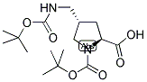 BOC-L-TRANSPRO(4-CH2NH-BOC) 结构式