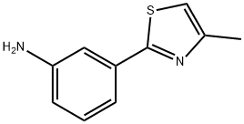 3-(4-METHYL-THIAZOL-2-YL)-PHENYLAMINE 结构式