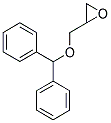 2-[(BENZHYDRYLOXY)METHYL]OXIRANE 结构式