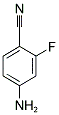 4-AMINO-2-FLUOROBENZONITRILE 结构式