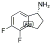 (R)-4,5-DIFLUORO-INDAN-1-YLAMINE 结构式