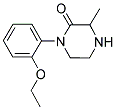 1-(2-ETHOXYPHENYL)-3-METHYLPIPERAZIN-2-ONE 结构式