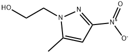 2-(5-甲基-3-硝基-1H-吡唑-1-基)乙烷-1-醇 结构式