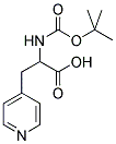 2-TERT-BUTOXYCARBONYLAMINO-3-PYRIDIN-4-YL-PROPIONIC ACID 结构式