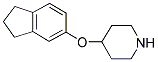 2,3-DIHYDRO-1H-INDEN-5-YL 4-PIPERIDINYL ETHER 结构式