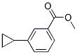 METHYL 3-CYCLOPROPYLBENZOATE 结构式